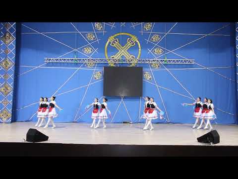 Видео: Народный детский  хореографический ансамбль  АЙГУЛЕК. Танец Тарантелла
