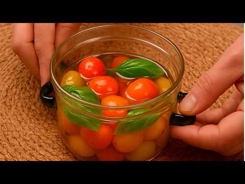 Видео: Если у Вас есть помидоры черри. Это самый вкусный способ быстрого маринада помидоров!