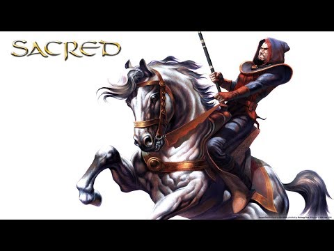 Видео: Sacred (Без смертей/серебро/маг) #1 Фаерболы, фаерболчики