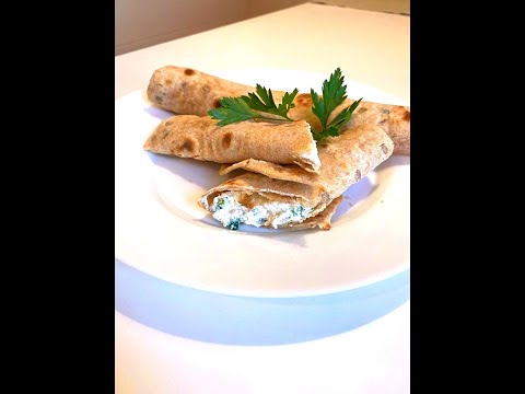 Видео: ЛАВАШ ИЗ ЦЕЛЬНО ЗЕРНОВОЙ МУКИ С СЫРОМ, ТВОРОГОМ И ЗЕЛЕНЬЮ #лаваш #лавашстворогом #здоровоепитание