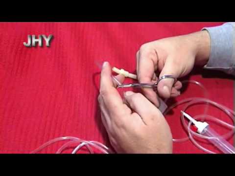 Видео: как сделать чёртики из капельницы / how to make the little devils