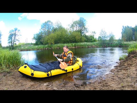 Видео: Обзор пакрафта Иволга New L и тест курсового стабилизатора