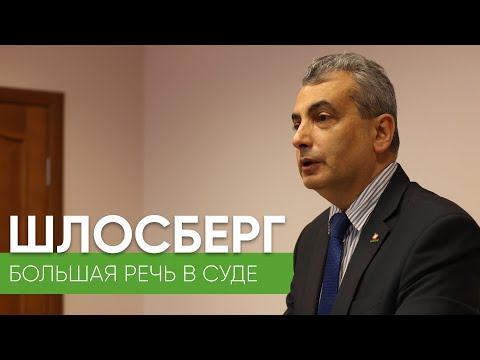 Видео: Лев Шлосберг на прениях по уголовному делу о «потерянных плашках» / Эхо Псковы