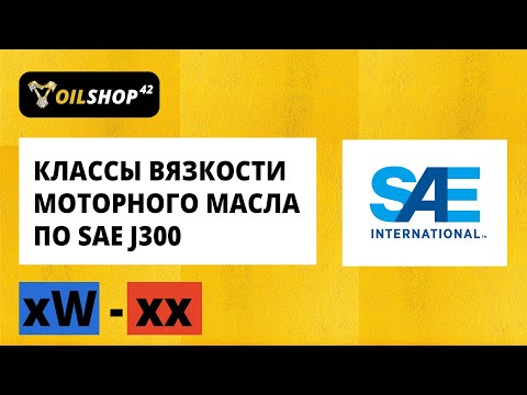 Видео: Классы вязкости моторного масла по SAE J300