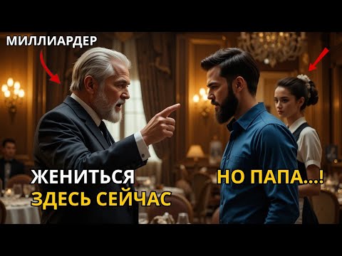 Видео: Миллиардер заставил сына жениться на скромной официантке, но вскоре сам оказался парализован…