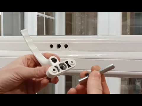 Видео: Как легко снять и заменить стандартную оконную ручку Espag (пошаговое руководство)