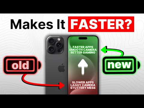 Видео: Действительно ли замена аккумулятора iPhone ускоряет его работу?