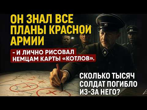 Видео: ПОЧЕМУ ЕГО НЕ РАССТРЕЛЯЛИ? Единственный генерал-предатель, ушедший от возмездия.