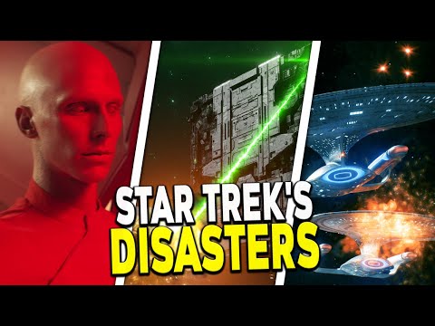 Видео: Катастрофы, которые навсегда изменили Звёздный флот! — Star Trek Explained!