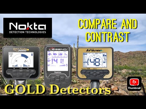 Видео: Могут ли металлоискатели Nokta обнаружить золотые самородки? Gold Finder, Gold Kruzer, Legend