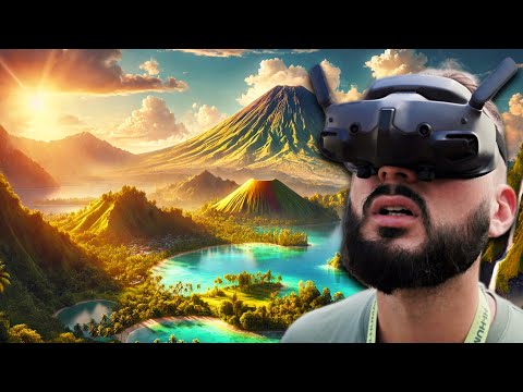 Видео: С Бали на остров Ломбок. Вулкан Риджани. FPV