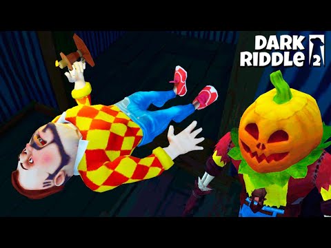 Видео: САМЫЙ СТРАШНЫЙ ХЭЛЛОУИН СОСЕДА! Подбросил ПУГАЛО и Искупал в КОТЛЕ Новые ПРАНКИ в Игре Dark Riddle 2
