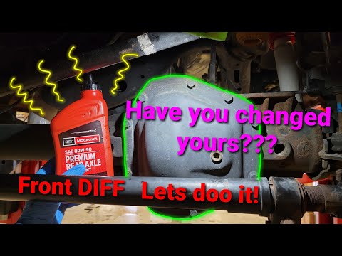 Видео: Замена жидкости в переднем дифференциале грузовика FORD SUPERDUTY. ПОСМОТРИТЕ, ЧТО МЫ СДЕЛАЛИ!