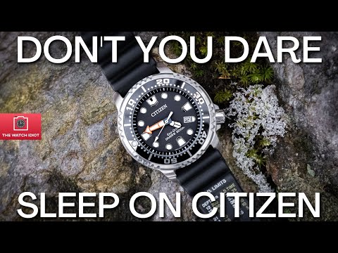 Видео: Обзор Citizen Promaster Diver за год: почему не стоит спать на этом Citizen: 4 плюса и 1 минус