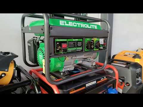 Видео: Обкатка бензинового генератора.