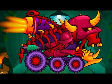 Видео: ХЭЛЛОУИН в Car Eats Car 3. Конфеты в Машина ест машину #60 Хищные машины с Кидом на МК