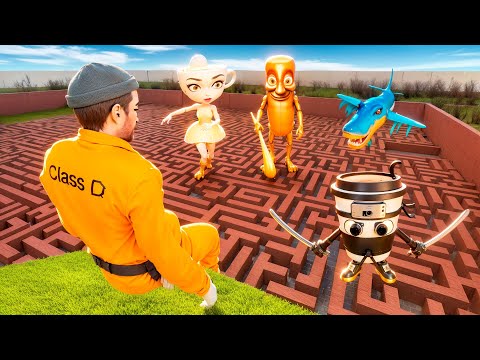 Видео: МЕМЫ В ЛАБИРИНТЕ ГОНЯЮТСЯ ЗА НАМИ BRAINROT В Garry's Mod