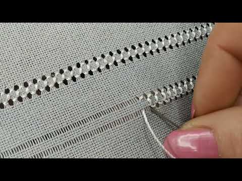 Видео: КРАСИВАЯ вышивка| Мережка| Hand embroidery|