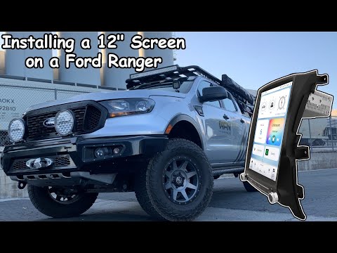 Видео: Установка 12-дюймового экрана на Ford Ranger