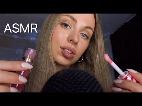 Видео: [АСМР] ЛИПКИЕ ЗВУКИ РТА с Ушка на Ушко 💋 Близкий шепот, Неразборчивый шепот, Блеск для губ ❤️
