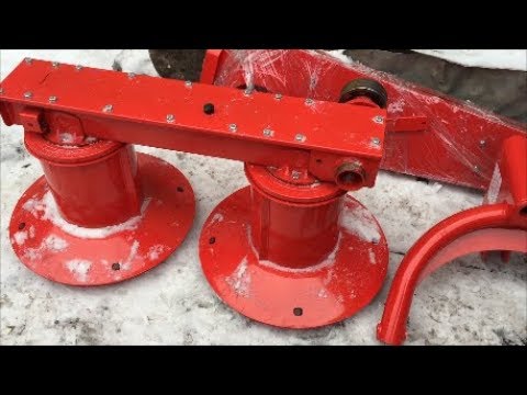 Видео: Купили роторную косилку Lisicki 1.35