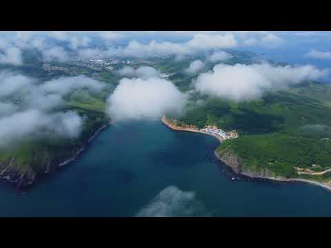 Видео: бухта Тунгус город Находка аэросъёмка