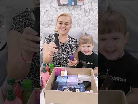 Видео: Наша с Мишкой распаковка первого заказа из 15 каталога ORIFLAME