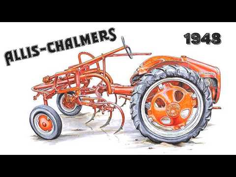 Видео: Трактор Allis-Chalmers G и его второе рождение (1948 год)