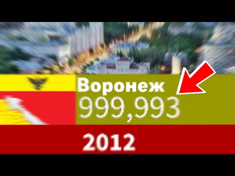 Видео: История населения Воронеж 1615-2024г.