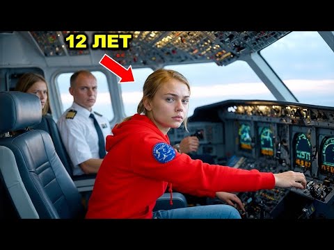 Видео: Пилоты потеряли сознание на высоте 9 000 м — и 12-летняя девочка взяла управление!