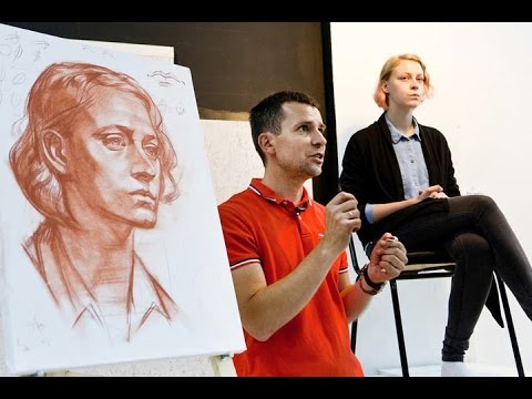 Видео: Александр Рыжкин об этапах рисования. Четвертая часть, о портрете