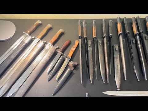 Видео: НЕОБЫЧНЫЕ ШТЫКИ ГЕРМАНИИ. UNUSUAL BAYONETS  OF GERMANY. 