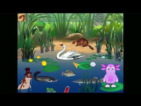 Видео: Лунтик познаёт мир (2009) - Полное прохождение (PC)