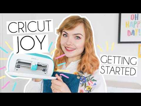 Видео: Начало работы с Cricut JOY для начинающих | Распаковка, настройка и простое руководство