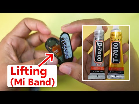 Видео: Клей T7000 против B7000 — как починить отвалившийся экран любого смарт-часа/браслета/телефона