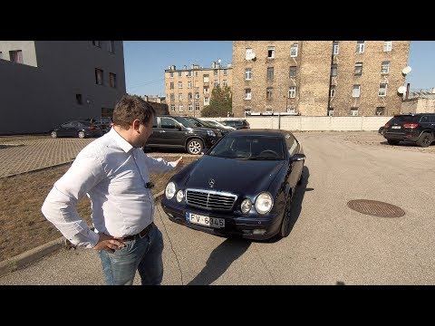 Видео: Mercedes-Benz CLK-Class, 1999 года