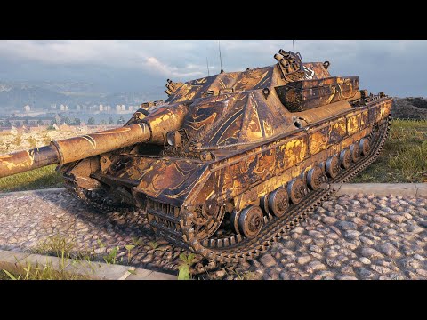 Видео: FV217 Badger - Мастер-воин на карте Химмельсдорфе - World of Tanks