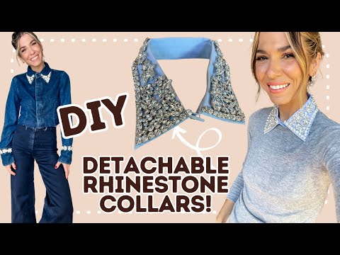 Видео: Съемные воротники с отделкой без шитья! | Сделай сам с Орли Шани