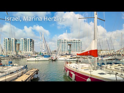 Видео: Спокойствие Израиля – нежный морской бриз и целебные звуки (Герцлия Марина)