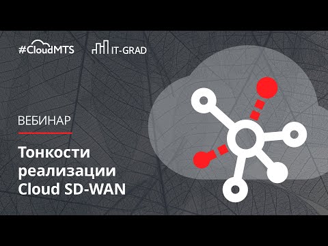 Видео: Тонкости реализации Cloud SD-WAN