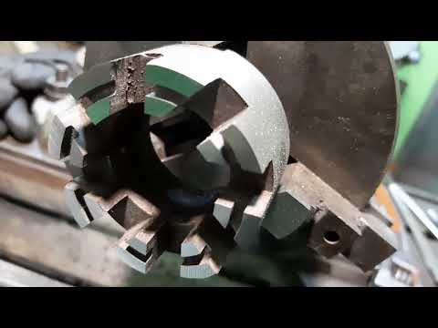 Видео: работа на станке 3е642е заточка спецфрезы .измерение твердости металла.