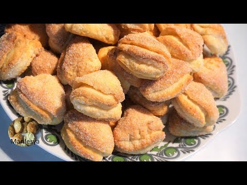 Видео: Творожное печенье гусиные лапки,советские рецепты.Все ели его в детстве!