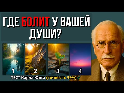 Видео: ГДЕ болит у вашей Души? — Точный ТЕСТ-диагностика по Юнгу
