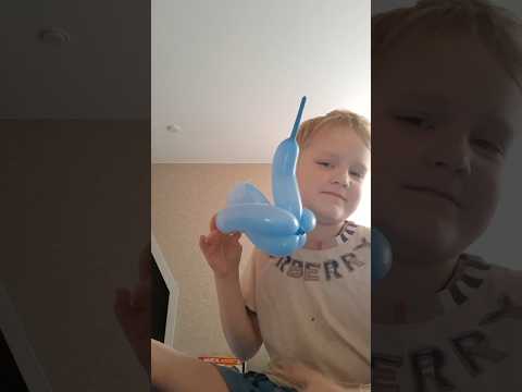 Видео: лебедь из воздушного шарика