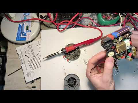 Видео: продолжение ремонта радиопрёмника Невский 402, запуск
