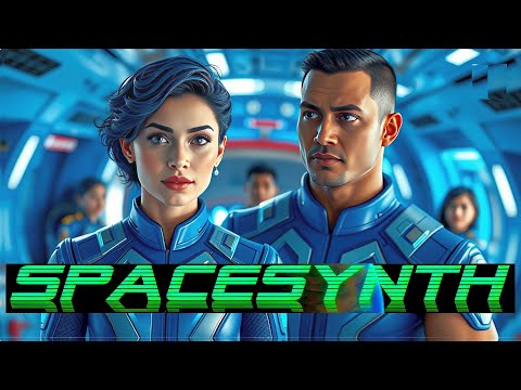 Видео: SpaceSynth | "Звёздный танец" | 6 песен | сгенерированы нейросетью "SUNO"