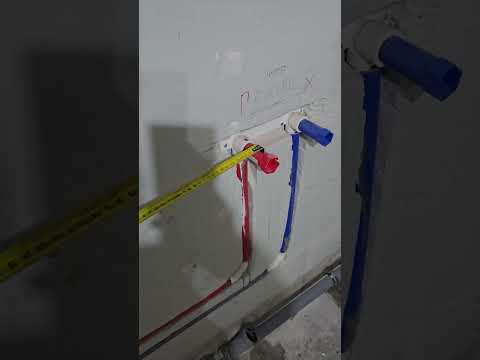 Видео: Расположение коммуникации (труб) для отдельностоящей душевой кабины