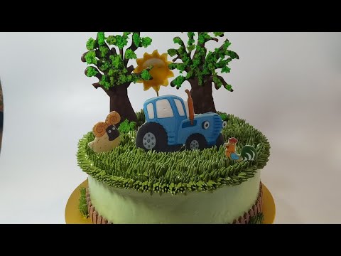 Видео: Делаем заготовки и тортик на сельскую тематику!