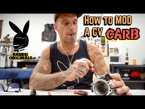 Видео: Как модифицировать карбюратор CV для езды на заднем колесе Harley-Davidson