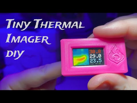 Видео: Дешевый тепловизор на AMG8833 и ESP32